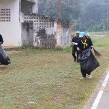 ร่วมกิจกรรมจิตอาสา"พัฒนาสนามกีฬากลางอำเภอฝาง"