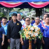 พิธีเปิด-ปิด การแข่งขันกีฬา ตามโครงการแข่งขันกีฬาสัมพันธ์เด็กและเยาวชนในเขตตำบลสันทราย ประจำปีงบประมาณ พ.ศ. ๒๕๗๐