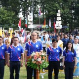 พิธีเปิด-ปิด การแข่งขันกีฬา ตามโครงการแข่งขันกีฬาสัมพันธ์เด็กและเยาวชนในเขตตำบลสันทราย ประจำปีงบประมาณ พ.ศ. ๒๕๗๐