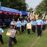 พิธีเปิด-ปิด การแข่งขันกีฬา ตามโครงการแข่งขันกีฬาสัมพันธ์เด็กและเยาวชนในเขตตำบลสันทราย ประจำปีงบประมาณ พ.ศ. ๒๕๗๐