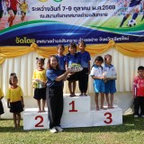 พิธีเปิด-ปิด การแข่งขันกีฬา ตามโครงการแข่งขันกีฬาสัมพันธ์เด็กและเยาวชนในเขตตำบลสันทราย ประจำปีงบประมาณ พ.ศ. ๒๕๗๐
