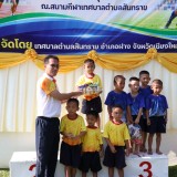 พิธีเปิด-ปิด การแข่งขันกีฬา ตามโครงการแข่งขันกีฬาสัมพันธ์เด็กและเยาวชนในเขตตำบลสันทราย ประจำปีงบประมาณ พ.ศ. ๒๕๗๐