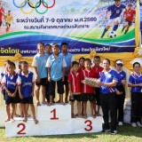พิธีเปิด-ปิด การแข่งขันกีฬา ตามโครงการแข่งขันกีฬาสัมพันธ์เด็กและเยาวชนในเขตตำบลสันทราย ประจำปีงบประมาณ พ.ศ. ๒๕๗๐