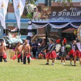 พิธีเปิด-ปิด การแข่งขันกีฬา ตามโครงการแข่งขันกีฬาสัมพันธ์เด็กและเยาวชนในเขตตำบลสันทราย ประจำปีงบประมาณ พ.ศ. ๒๕๗๐