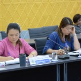 การประชุมเพื่อเตรียมความพร้อมการจัดทำร่างเทศบัญญัติงบประมาณรายจ่าย ประจำปีงบประมาณ พ.ศ. ๒๕๖๗