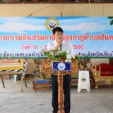 โครงการส่งเสริมอาชีพผู้สูงอายุตำบลสันทราย