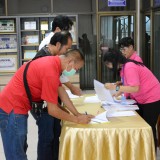 การประชุมการจัดเก็บข้อมูลแบบสำรวจความรอบรู้การจัดการความปลอดภัยทางถนน ภายใต้โครงการเสริมพลังชุมชนท้องถิ่นจัดการความปลอดภัยทางถนน