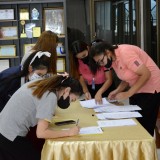 การประชุมการจัดเก็บข้อมูลแบบสำรวจความรอบรู้การจัดการความปลอดภัยทางถนน ภายใต้โครงการเสริมพลังชุมชนท้องถิ่นจัดการความปลอดภัยทางถนน