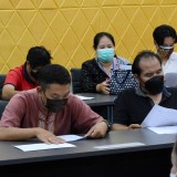 การประชุมการจัดเก็บข้อมูลแบบสำรวจความรอบรู้การจัดการความปลอดภัยทางถนน ภายใต้โครงการเสริมพลังชุมชนท้องถิ่นจัดการความปลอดภัยทางถนน