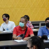 การประชุมการจัดเก็บข้อมูลแบบสำรวจความรอบรู้การจัดการความปลอดภัยทางถนน ภายใต้โครงการเสริมพลังชุมชนท้องถิ่นจัดการความปลอดภัยทางถนน