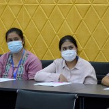 การประชุมการจัดเก็บข้อมูลแบบสำรวจความรอบรู้การจัดการความปลอดภัยทางถนน ภายใต้โครงการเสริมพลังชุมชนท้องถิ่นจัดการความปลอดภัยทางถนน