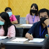 การประชุมการจัดเก็บข้อมูลแบบสำรวจความรอบรู้การจัดการความปลอดภัยทางถนน ภายใต้โครงการเสริมพลังชุมชนท้องถิ่นจัดการความปลอดภัยทางถนน