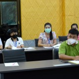 การประชุมการจัดเก็บข้อมูลแบบสำรวจความรอบรู้การจัดการความปลอดภัยทางถนน ภายใต้โครงการเสริมพลังชุมชนท้องถิ่นจัดการความปลอดภัยทางถนน