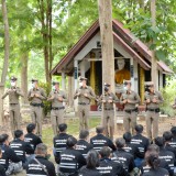 โครงการจิตอาสารักษาความสงบเรียบร้อยในชุมชนตำบลสันทราย