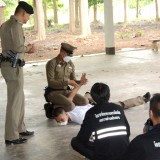 โครงการจิตอาสารักษาความสงบเรียบร้อยในชุมชนตำบลสันทราย