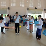 เทศบาลตำบลสันทราย จัดโครงการ ส่งเสริมสุขภาพผู้สูงวัย สร้างจิตสดใส ร่างกายแข็งแรงครั้งที่ 2 ประจำปี 2562