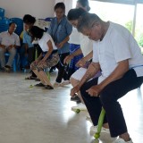 เทศบาลตำบลสันทราย จัดโครงการ ส่งเสริมสุขภาพผู้สูงวัย สร้างจิตสดใส ร่างกายแข็งแรงครั้งที่ 2 ประจำปี 2562