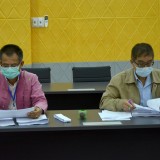 จัดการประชุมคณะอนุกรรมการฝ่ายตรวจสอบและกลั่นกรอง วิเคราะห์ แผนงาน โครงการ กิจกรรม ครั้งที่ ๑ ประจำปีงบประมาณ พ.ศ. ๒๕๖๕