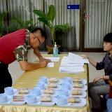 การประชุมเตรียมความพร้อมการป้องกันและแก้ไขปัญหาไฟป่าและฝุ่นควัน PM ๒.๕ ระดับตำบล ตำบลสันทราย