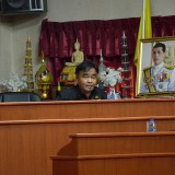 การประชุมเตรียมความพร้อมการป้องกันและแก้ไขปัญหาไฟป่าและฝุ่นควัน PM ๒.๕ ระดับตำบล ตำบลสันทราย