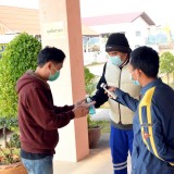 โครงการฝึกอบรมสุขาภิบาลอาหารแก่ผู้ประกอบกิจการสถานที่จำหน่ายอาหาร (ผู้สัมผัสอาหาร) ประจำปีงบประมาณ พ.ศ. ๒๕๖๔