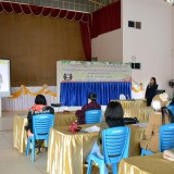 โครงการฝึกอบรมสุขาภิบาลอาหารแก่ผู้ประกอบกิจการสถานที่จำหน่ายอาหาร (ผู้สัมผัสอาหาร) ประจำปีงบประมาณ พ.ศ. ๒๕๖๔