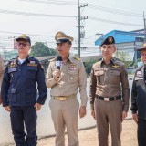 กิจกรรมรณรงค์ขับขี่ปลอดภัย ป้องกันและลดอุบัติเหตุทางถนน ช่วงเทศกาลสงกรานต์ พ.ศ. ๒๕๖๙