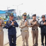 กิจกรรมรณรงค์ขับขี่ปลอดภัย ป้องกันและลดอุบัติเหตุทางถนน ช่วงเทศกาลสงกรานต์ พ.ศ. ๒๕๖๙