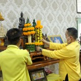 ประเพณีสระเกล้าดำหัวปี๋ใหม่เมือง เพื่อขอขมาและขอพรจากท่านนายอำเภอฝาง