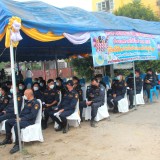 โครงการป้องกันและลดอุบัติเหตุบนท้องถนนช่วงเทศกาลขึ้นปีใหม่ ประจำปีงบประมาณ ๒๕๖๕