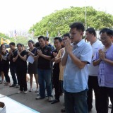 ดำหัวคณะผู้บริหาร ประธานสภาเทศบาล และปลัดเทศบาล