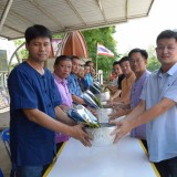 ดำหัวคณะผู้บริหาร ประธานสภาเทศบาล และปลัดเทศบาล