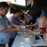 ดำหัวคณะผู้บริหาร ประธานสภาเทศบาล และปลัดเทศบาล