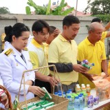 ร่วมพิธีเนื่องในวันคล้ายวันพระบรมราชสมภพพระบาทสมเด็จพระบรมชนกาธิเบศร มหาภูมิพลอดุลยเดชมหาราช บรมนาถบพิตร