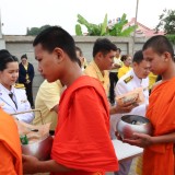ร่วมพิธีเนื่องในวันคล้ายวันพระบรมราชสมภพพระบาทสมเด็จพระบรมชนกาธิเบศร มหาภูมิพลอดุลยเดชมหาราช บรมนาถบพิตร