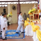 ร่วมพิธีเนื่องในวันคล้ายวันพระบรมราชสมภพพระบาทสมเด็จพระบรมชนกาธิเบศร มหาภูมิพลอดุลยเดชมหาราช บรมนาถบพิตร