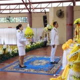 ร่วมพิธีเนื่องในวันคล้ายวันพระบรมราชสมภพพระบาทสมเด็จพระบรมชนกาธิเบศร มหาภูมิพลอดุลยเดชมหาราช บรมนาถบพิตร