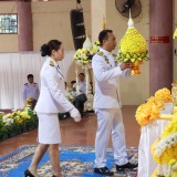 ร่วมพิธีเนื่องในวันคล้ายวันพระบรมราชสมภพพระบาทสมเด็จพระบรมชนกาธิเบศร มหาภูมิพลอดุลยเดชมหาราช บรมนาถบพิตร