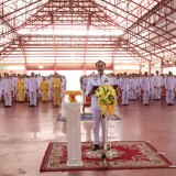 ร่วมพิธีเนื่องในวันคล้ายวันพระบรมราชสมภพพระบาทสมเด็จพระบรมชนกาธิเบศร มหาภูมิพลอดุลยเดชมหาราช บรมนาถบพิตร