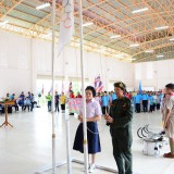 กิจกรรมกีฬาสีโรงเรียนผู้สูงอายุตำบลสันทราย