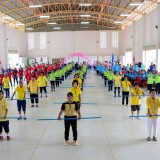 กิจกรรมกีฬาสีโรงเรียนผู้สูงอายุตำบลสันทราย