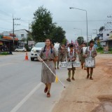 กิจกรรมกีฬาสีโรงเรียนผู้สูงอายุตำบลสันทราย