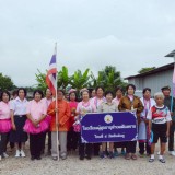 กิจกรรมกีฬาสีโรงเรียนผู้สูงอายุตำบลสันทราย