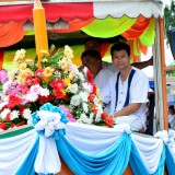 โครงการแห่เทียนพรรษาประจำปี 2558