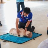 โครงการอบรมเชิงปฏิบัติการให้ความรู้การปฐมพยาบาลเบื้องต้นและการฟื้นคืนชีพขั้นพื้นฐาน ประจำปีงบประมาณ พ.ศ.๒๕๖๙  (วันที่ ๒)