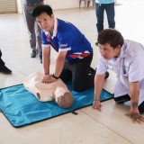 โครงการอบรมเชิงปฏิบัติการให้ความรู้การปฐมพยาบาลเบื้องต้นและการฟื้นคืนชีพขั้นพื้นฐาน ประจำปีงบประมาณ พ.ศ.๒๕๖๙  (วันที่ ๒)