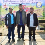 เปิดงานโครงการรณรงค์ไถกลบตอซังข้าวโพด
