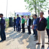 เปิดงานโครงการรณรงค์ไถกลบตอซังข้าวโพด