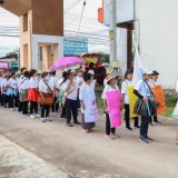โครงการพัฒนาคุณภาพชีวิตแข่งขันกีฬาพื้นบ้านผู้สูงอายุตำบลสันทราย