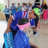 โครงการพัฒนาคุณภาพชีวิตแข่งขันกีฬาพื้นบ้านผู้สูงอายุตำบลสันทราย